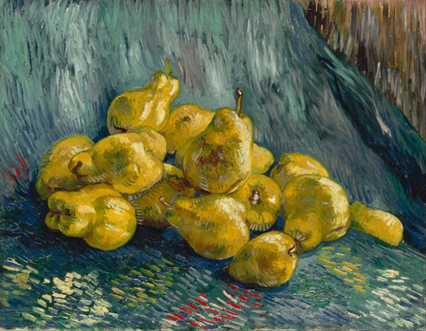 Still Life with Quinces - Canvas Prints by Vincent Van Gogh
