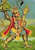 Hanuman Fetches the Herb-bearing Mountain - Framed Prints