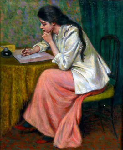 The Letter by Federico Zandomeneghi