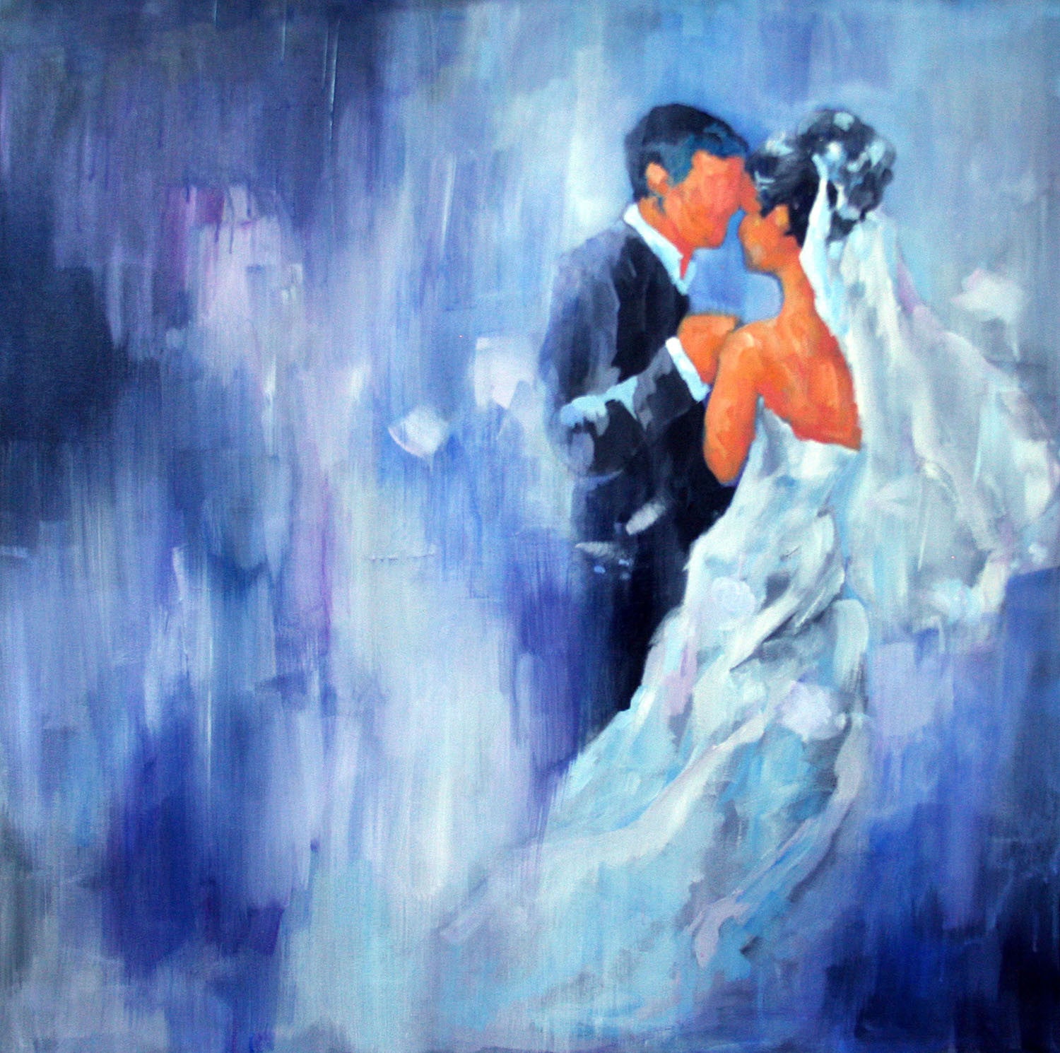 Dance of Love Painting by Sina Irani | Buy Posters, Frames, Canvas