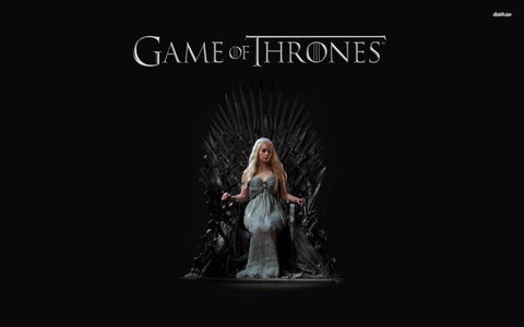 Art From Game Of Thrones - Mother Of Dragons - Daenerys Targaryen - Canvas Prints