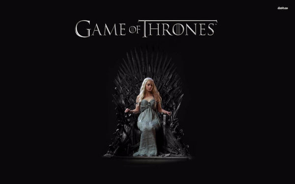 Art From Game Of Thrones - Mother Of Dragons - Daenerys Targaryen - Framed Prints