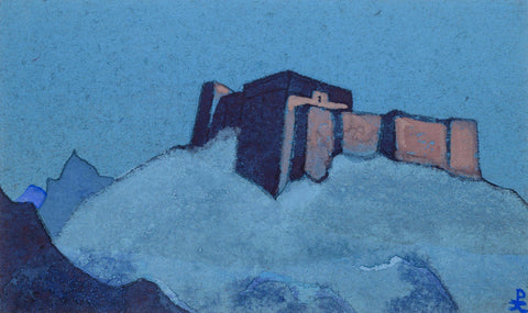 Tibetan Dzong - Posters by Nicholas Roerich