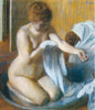 After the Bath, Woman In A Tub - Life Size Posters