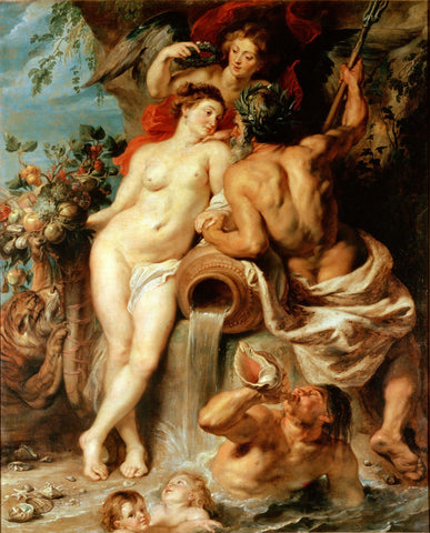 The Union of Earth and Water - Art Prints by Peter Paul Rubens