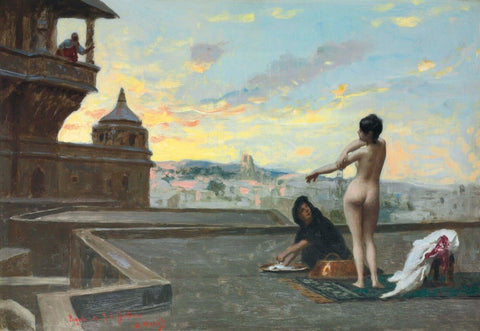 Bethsabee, 1889 - Jean Leon Gerome - Canvas Prints