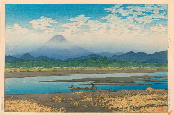 Hasui Print Lake Collection - Kawase Hasui - Japanese Woodblock Ukiyo-e Art Painting Print - Canvas Prints