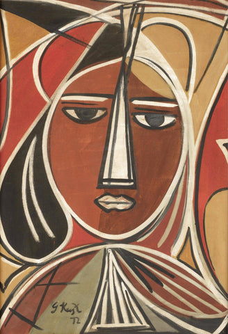 Nayika - Large Art Prints by George Keyt