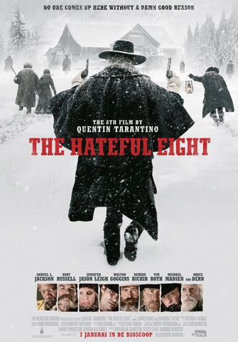 The Hateful Eight - Hollywood Movie Poster Collection - Canvas Prints