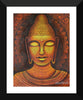 Buddha Contemporary Art - Set Of 2 Premium Quality Framed Digital Print ( 9 x 12 inches) each