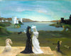 The Chess Queens - Muriel Streeter - Surrealist Painting - Canvas Prints