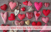 Valentine's Day Gift - Will you be my Valentine! - Posters