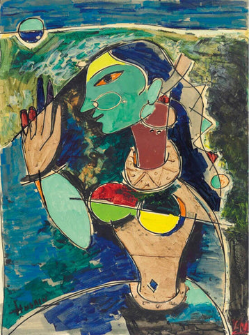 Meenakshi by M F Husain