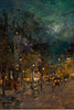 NIGHT IN PARIS BOULEVARD - Canvas Prints