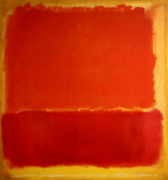 Mark Rothko's Work No 12 1951 - Mark Rothko – Colour Field Painting - Art Prints by Mark ...