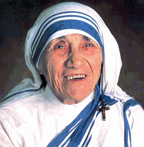Mother Teresa of Calcutta - Canvas Prints by Sherly David