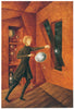 Phenomenon of Weightlessness (Fenómeno de ingravidez) – Remedios Varo – Surrealist Painting - Posters