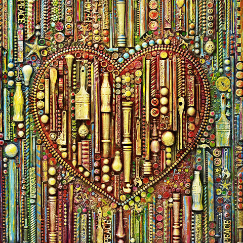 Valentines Day Gift - Heart - Framed Prints by Sina Irani