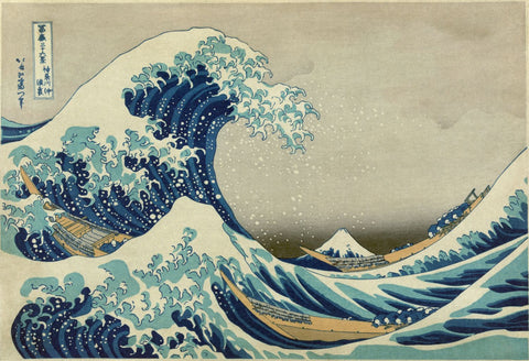 The Great Wave off Kanagawa - Large Art Prints by Katsushika Hokusai