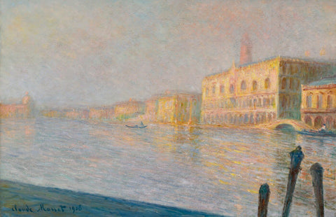 The Doges Palace (Le Palais ducal) - Claude Monet - Posters by Claude Monet