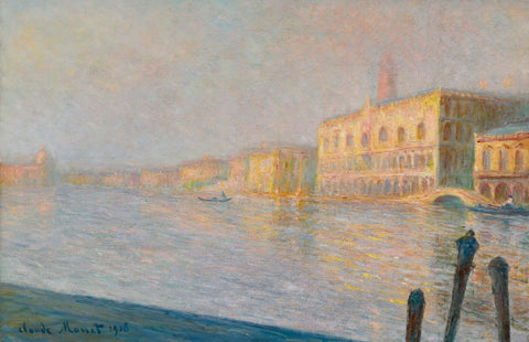 The Doges Palace (Le Palais ducal) - Claude Monet by Claude Monet
