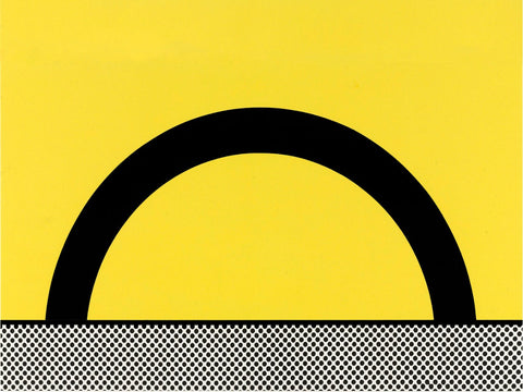Landscape, Plate VII – Roy Lichtenstein – Pop Art Painting - Canvas Prints