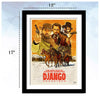 Set of 10 Best of Quentin Tarantino Movies - Framed Poster Paper (12 x 17 inches) each