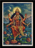 Kamala And Bhairavi - Set of 2 - Bengal School of Art  - Framed Canvas - (17 x 24 inches)each