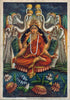 Kamala And Bhairavi - Set of 2 - Bengal School of Art  - Large Poster Paper - (17 x 24 inches)each