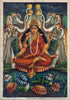 Kamala And Bhairavi - Set of 2 - Bengal School of Art  - Poster Paper - (12 x 17 inches)each