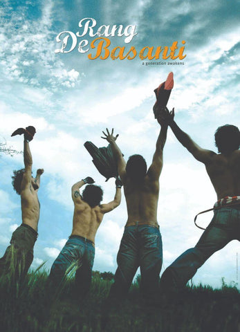 Rang De Basanti - Aamir Khan - Bollywood Hindi Movie Poster - Life Size Posters by Tallenge Store