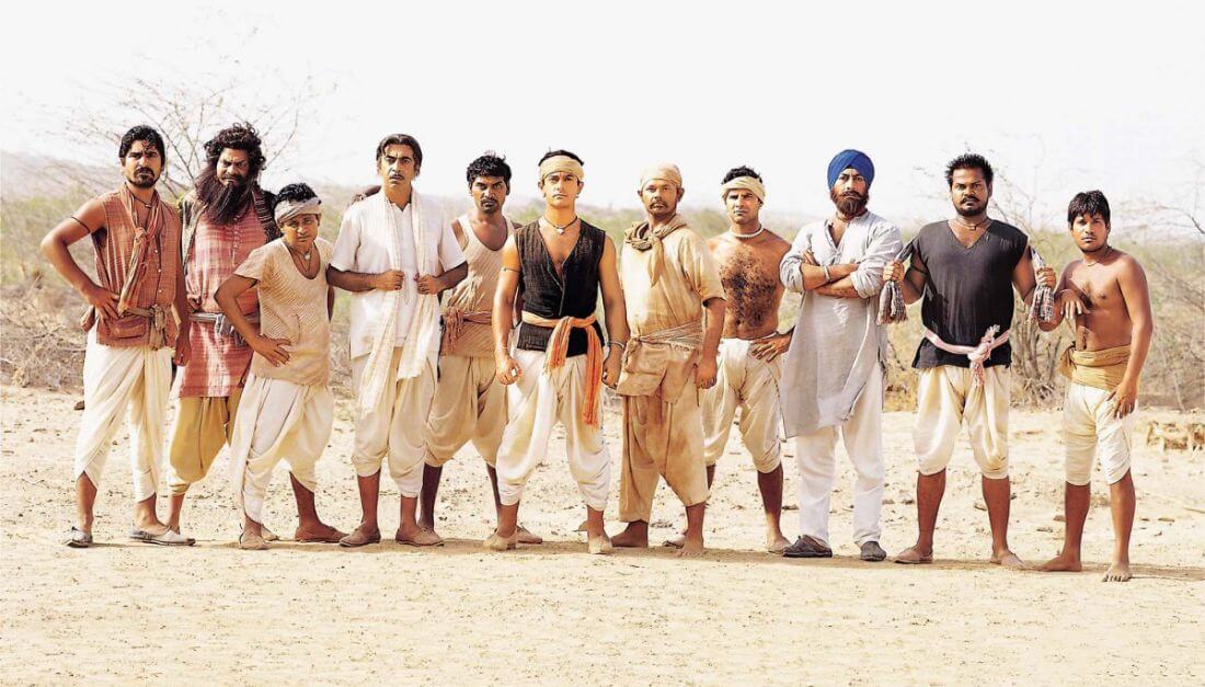 Lagaan - Aamir Khan - Hindi Movie Poster - Canvas Prints