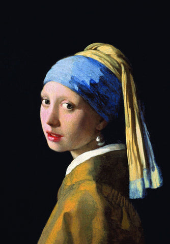 Girl with a Pearl Earring (Meisje met de Parel) - Large Art Prints by Johannes Vermeer