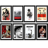 Set of 10 Best of Rocky - Framed Poster Paper (12 x 17 inches) each