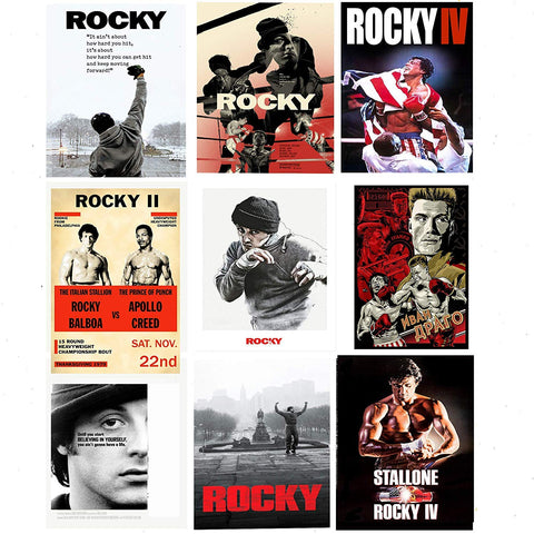 Set of 10 Best of Rocky - Poster Paper (12 x 17 inches) each by Rocky