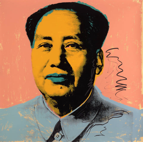 Chairman Mao - Canvas Prints by Andy Warhol