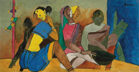 Pandharpur by M F Husain