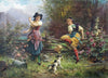 The Chase - Hans Zatzka - Art Prints