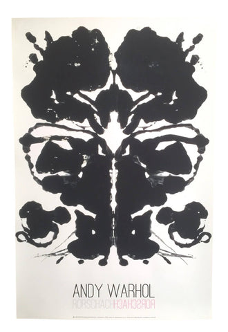 Rorschach Ink Blot - Andy Warhol - Large Art Prints by Andy Warhol