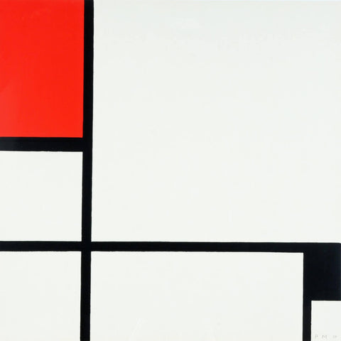 Composition Black And Red by Piet Mondrian