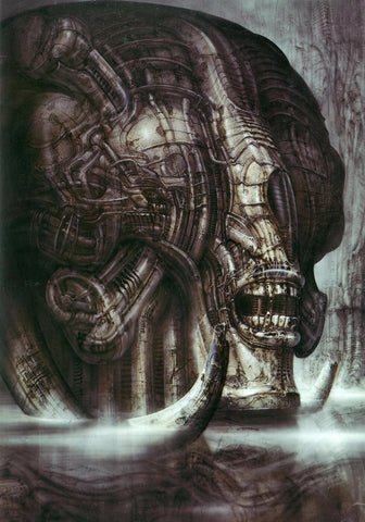 Necronom IV - Large Art Prints by H R Giger Artworks