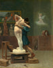 Pygmalion and Galatea- Jean Leon Gerome - Framed Prints