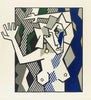 Nude in the Woods – Roy Lichtenstein – Pop Art Painting - Posters