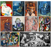 Set of 10 Best of Pablo Picasso Paintings - Poster Paper (12 x 17 inches) each