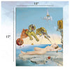 Set of 10 Best of Salvador Dali Paintings - Poster Paper (12 x 17 inches) each