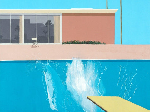 A Bigger Splash, 1967 - Posters by David Hockney