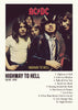 AC DC - Highway To Hell - 1979 Rock Music Poster - Art Prints