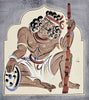 A Dom Warrior - Haripura Panels Collection - Nandalal Bose - Bengal School Painting - Canvas Prints