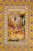A European Banquet - c1775 - Mir Kalan Khan (Faizabad) - Mughal Miniature Art Indian Painting - Framed Prints