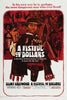 A Fistful Of Dollars - Clint Eastwood -  Hollywood Spaghetti Western Vintage Movie Poster - Art Prints